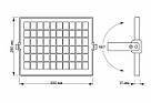 LED прожектор автономний VIDEX 10W 5000K, фото 5