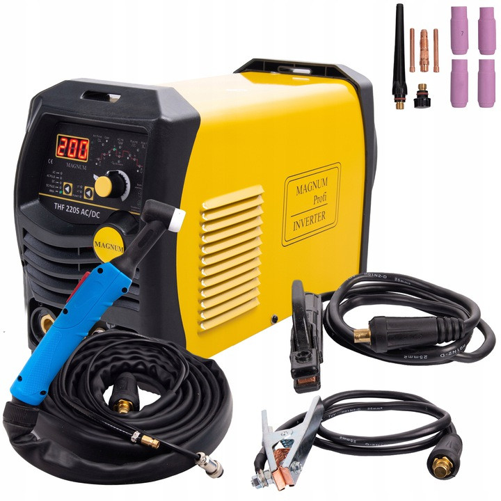 Апарат аргонодугового зварювання MAGNUM THF 220S AC/DC