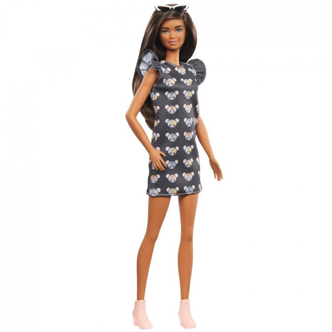 Лялька Barbie Модниця в сукні з милим мишачим принтом GYB01