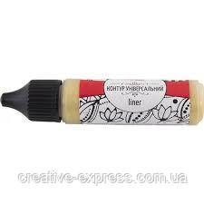 Контур універсальний, Золото з глітером, 20 мл, Pentart