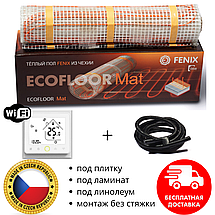 Комплект теплої підлоги нагрівальний мат Fenix LDTS 160 Вт/m2 + Wi-Fi терморегулятор, фото 3