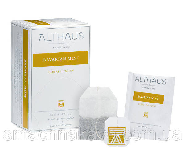 Трав'яний чай Althaus Bavarian Mint у пакетиках 20 шт.