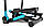 Тренажер степпер з еспандером і стійкою до 100 кг Hop-Sport HS-045S Slim lite blue синій, фото 6