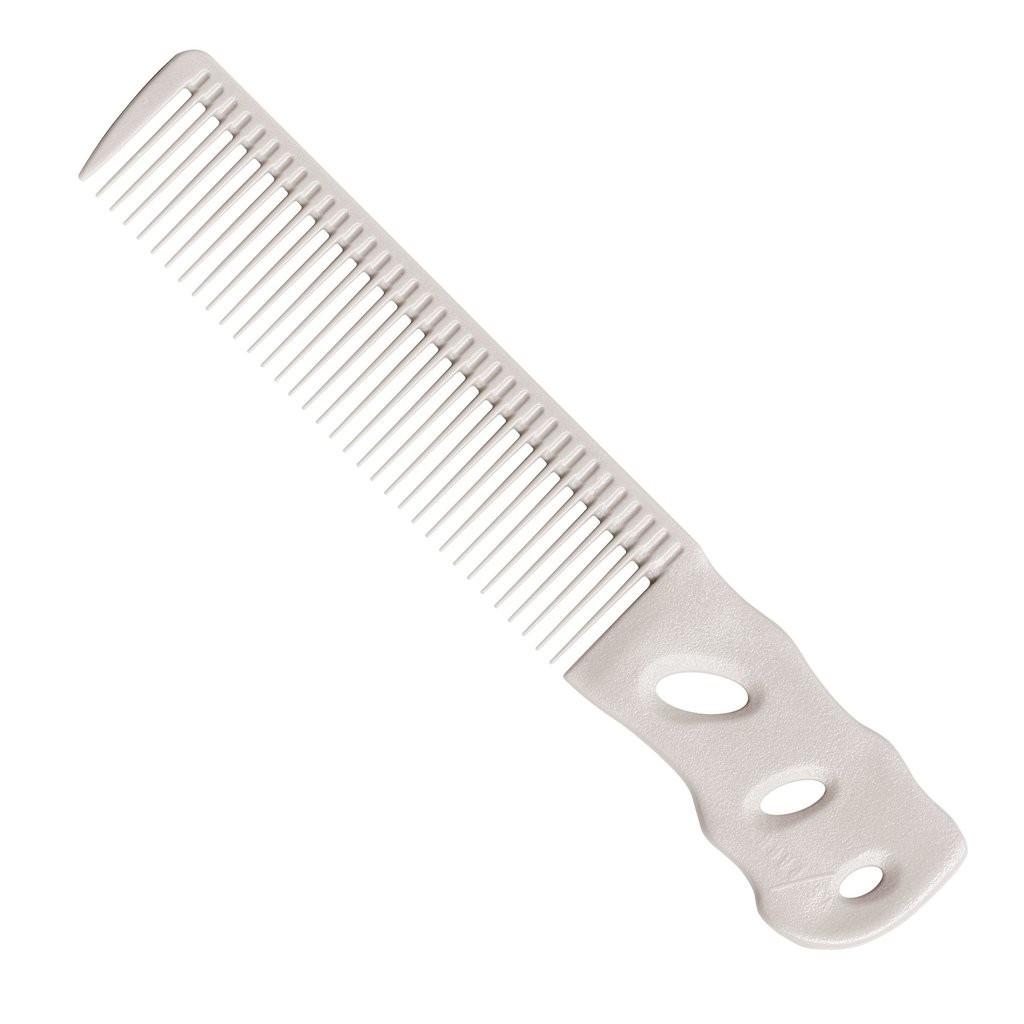 Гребінець Y. S. Park YS 206 B2 Combs Soft Type для стрижки білий
