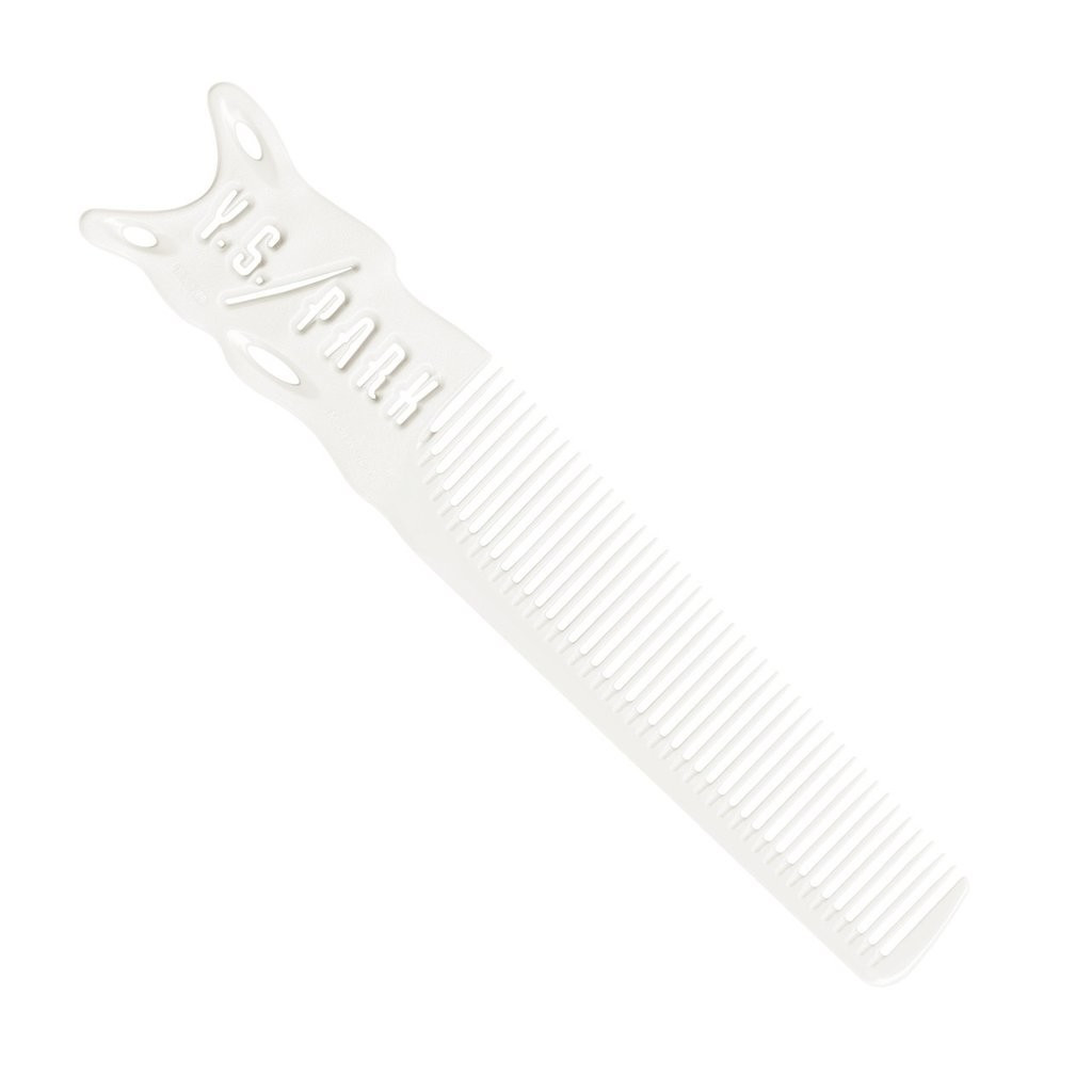 Гребінець Y. S. Park YS 209 B2 Combs Soft Type для стрижки білий