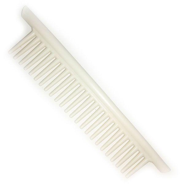 Білий гребінець-гребінь Ingrid Japan carbon exotic ДО-14 WHT