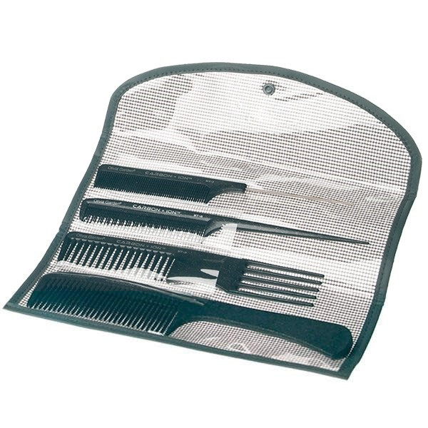 Набір карбонових гребінців Olivia Garden Comb Pouch ST, 4шт (STP-4)
