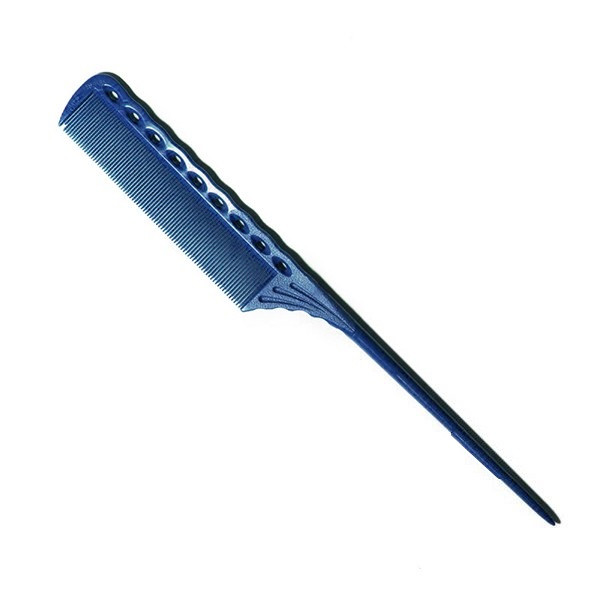 Расческа Y.S.Park YS 115 Tail Comb с хвостиком синяя