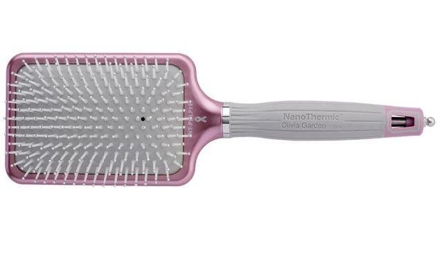 Щітка для волосся Olivia Garden Nano Thermic Styler Paddle Large Think pink