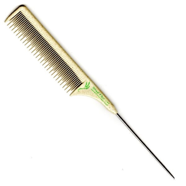 Гребінець для начісування з металевим шпікулем Wheat Fiber (Y2-M08), фото 1