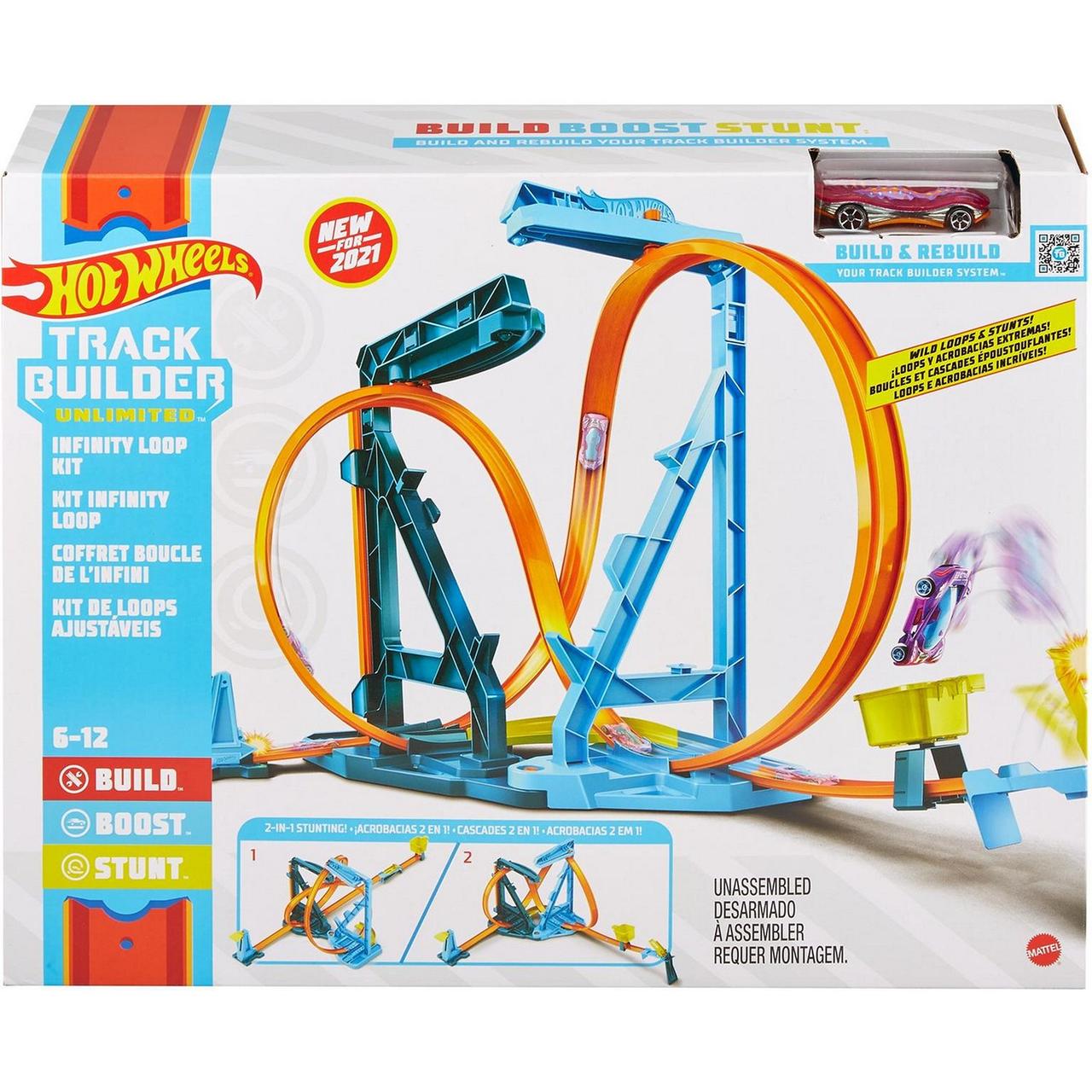 Набір Ігровий Hot Wheels Автотрек Нескінченна петля GVG10