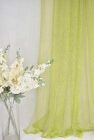 Тюль готова Сітка "Вінтаж" Трава, 300х270см