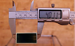 Труба алюмінієва 40х20х2мм АД31