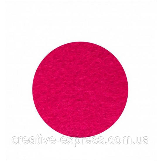 Фетр листковий (поліестер), 29,7х42 см, Фуксія, 180г/м2, ROSA TALENT