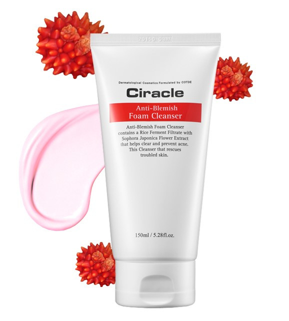 Очисна пінка для проблемної шкіри Ciracle Anti-Blemish Foam Cleanser 150 мл