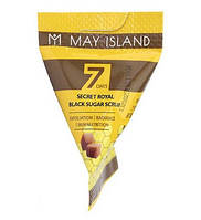 Цукровий скраб May Island 7 Days Secret Royal Black Sugar Scrub 5 г