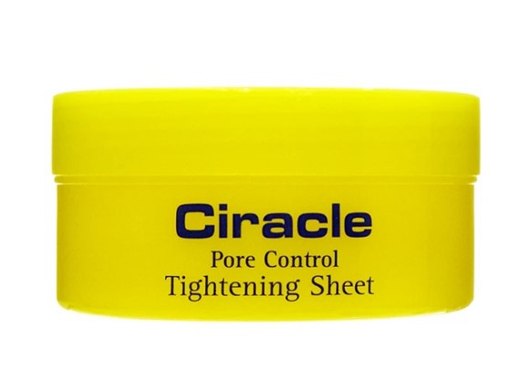 Серветки для звуження пор із гамамелісом Ciracle Pore Control Tightening Sheet 50 мл/40 шт.