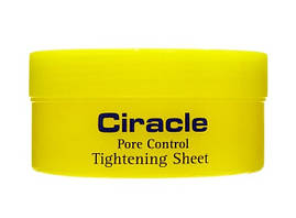 Серветки для звуження пор із гамамелісом Ciracle Pore Control Tightening Sheet 50 мл/40 шт.