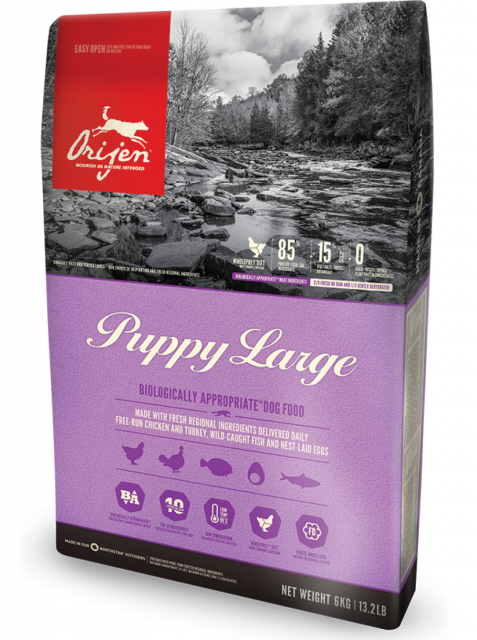 Orijen Puppy Large (38/16) для цуценят і юніорів 11,4 кг