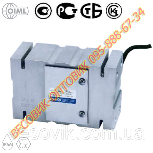 Тензодатчик Zemic B6F-C3-250KG/500KG-3B (нержавіюча сталь) 250/300/400/500кг