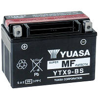 Аккумулятор мотоциклетный 8Ah 135A YUASA YTX9-BS Honda , Yamaha , Suzuki , Kawasaki , KTM , ATV