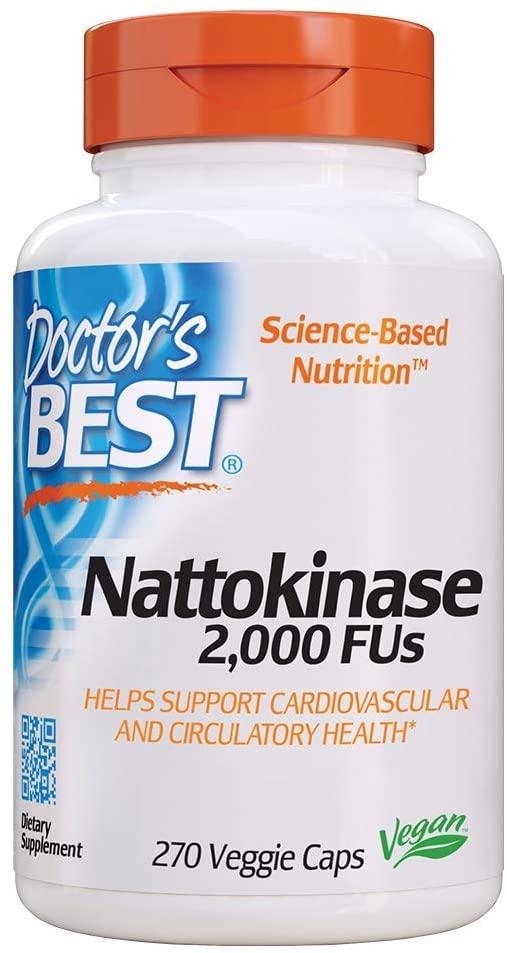 Doctor's Best Nattokinase 2,000 FUs 270 капсул