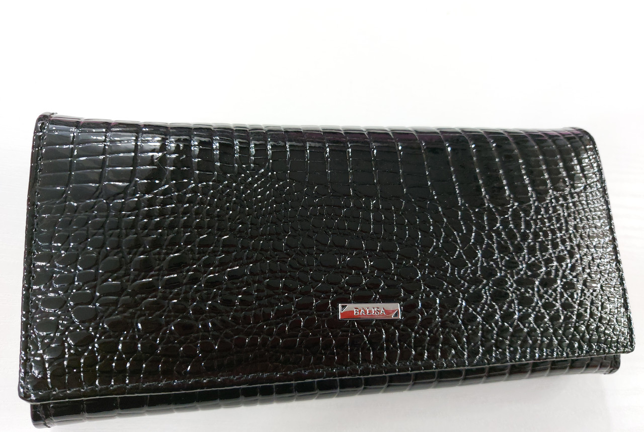 Жіночий шкіряний гаманець Balisa 515Н2 чорний Шкіряний жіночий гаманець Баліса закривається на магніт