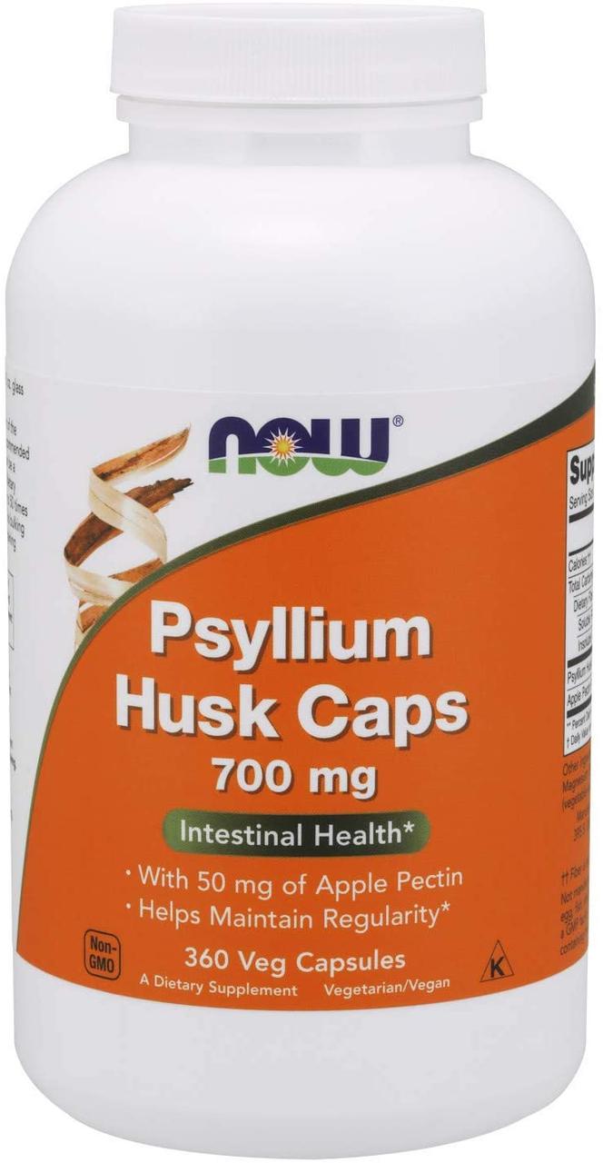 Now Foods Psyllium Husk Caps 700mg 360 капсул, фото 1