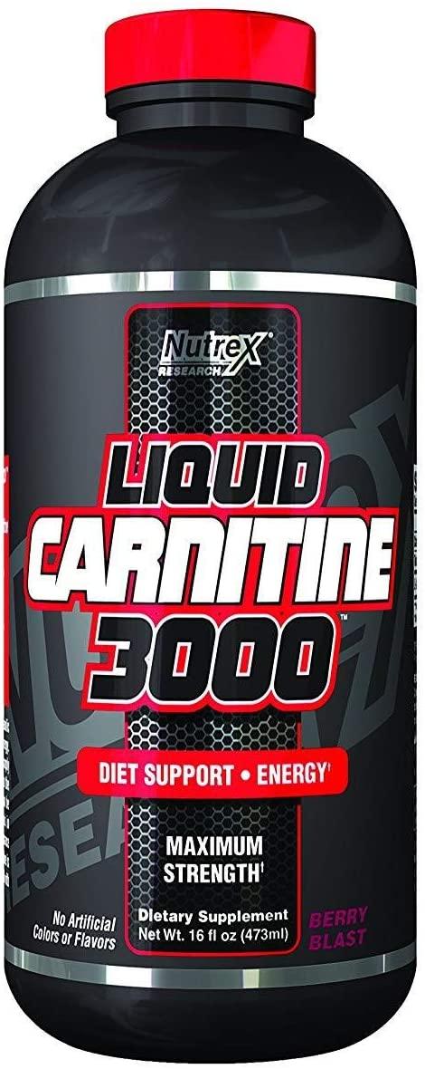 Nutrex Research Liquid Carnitine 3000 Berry Blast 473мл