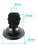 Кріплення тримач присоска для відеореєстратора в паз 8 на 10 мм Xiaomi YI Cyclone Globex Falcon Aspiring Globex DOD RS Pioneer, фото 3