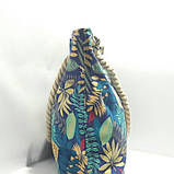 Пляжна сумка текстильна річна яскрава абстракція, фото 3