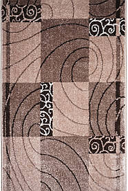 Сучасний коричневий ковролін CAMINO 02578A BEIGE-VISONE