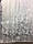 Тюль однотонний Венеціанка на жаккардовій сітці колір білий. Турецький тюль жаккард, фото 3