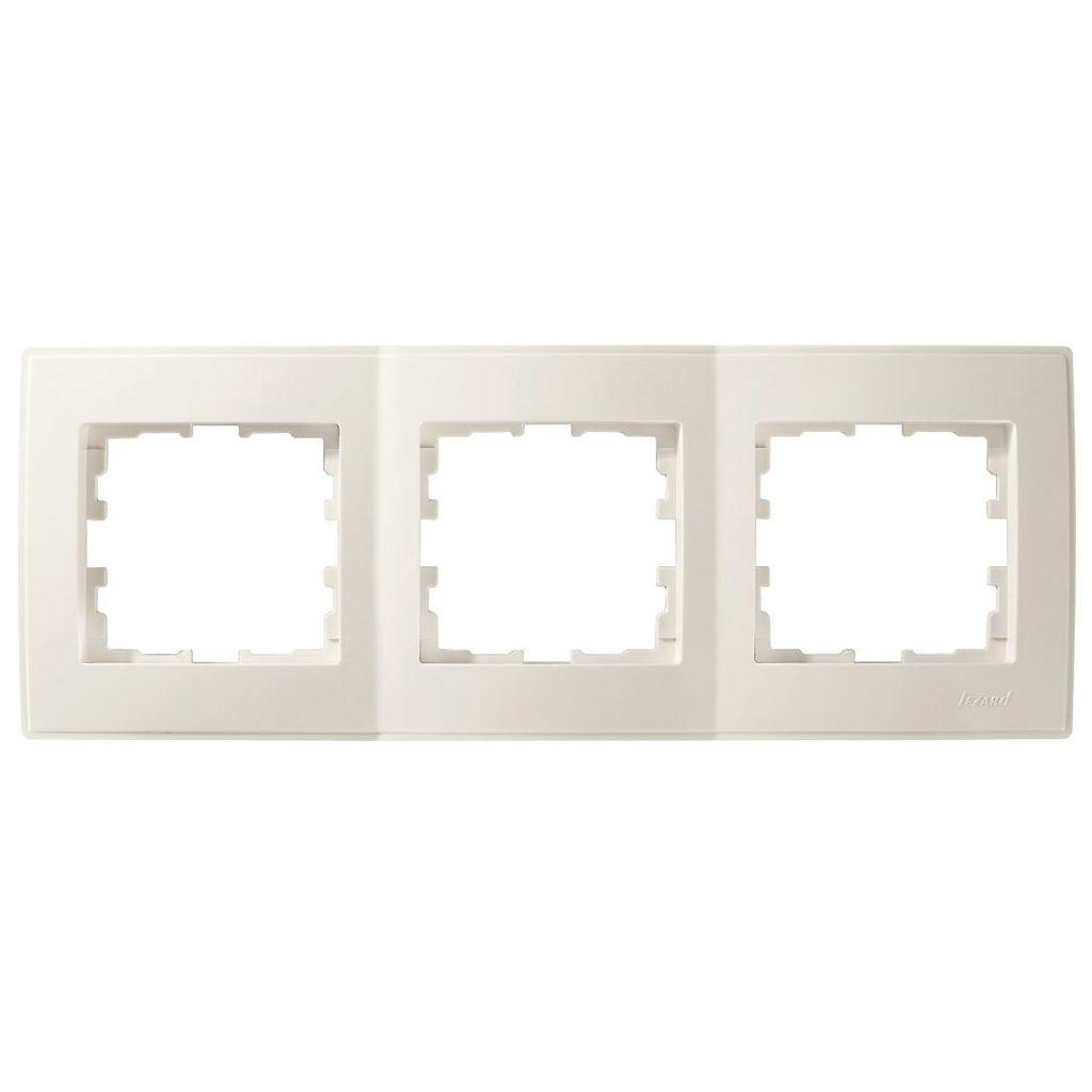 LESYA КРЕМ Рамка 3-тя горизонтальна б / вст (арт. 705-0303-148), фото 1