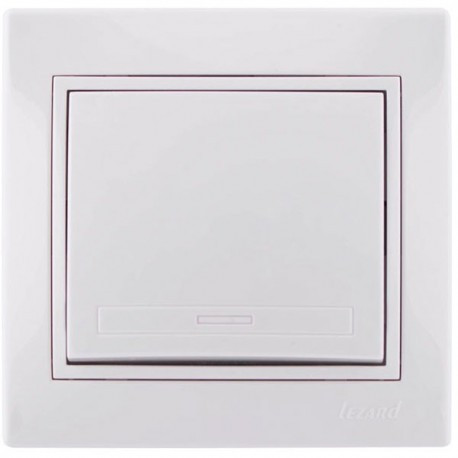 MIRA БІЛИЙ Вимикач (арт. 701-0202-100), фото 1