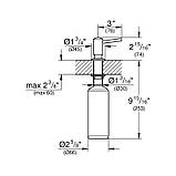 Дозатор для миючого засобу Grohe EX Contemporary 40536000 хром, фото 2