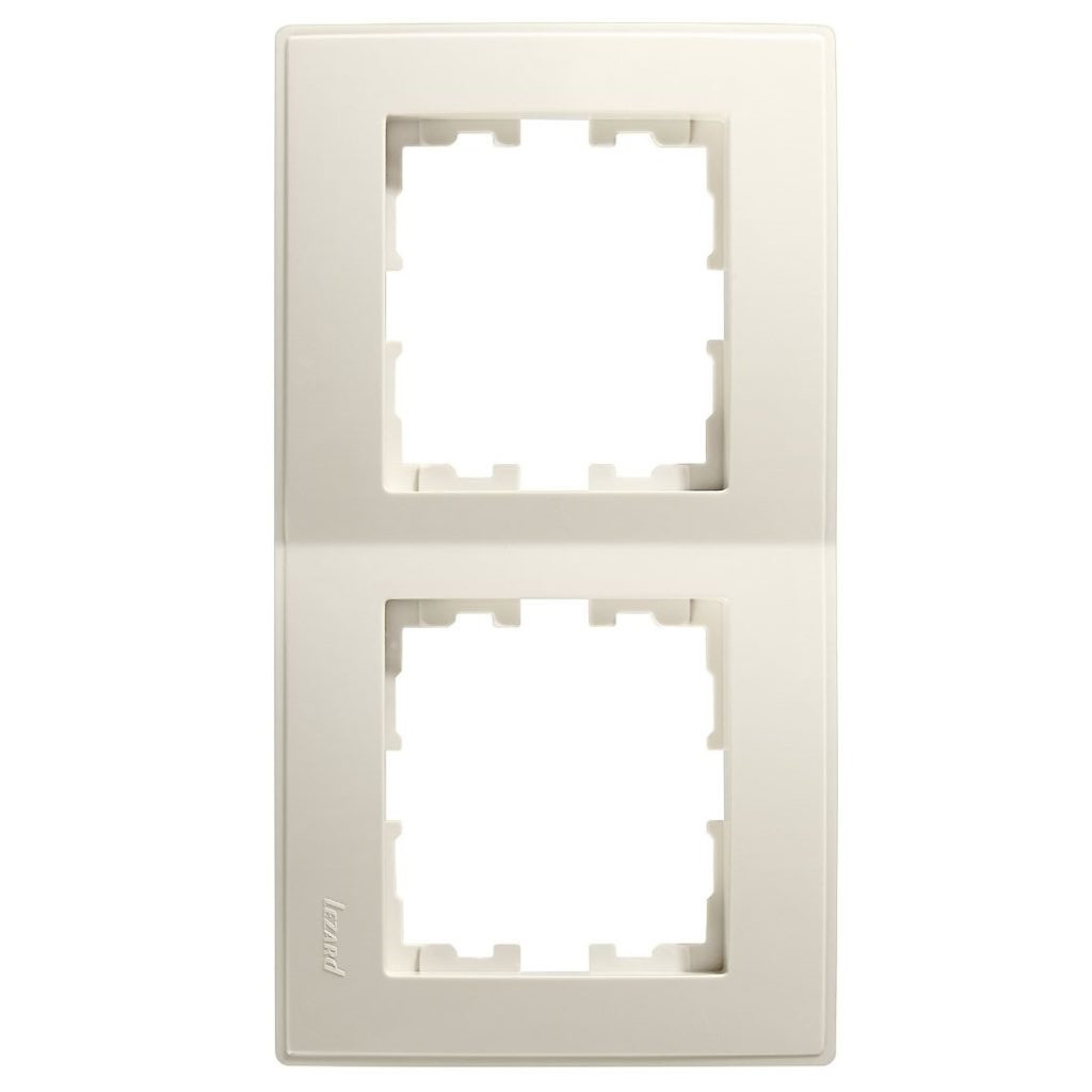 LESYA КРЕМ Рамка 2-а ВЕРТИКАЛЬНА б / вст (арт. 705-0300-152), фото 1