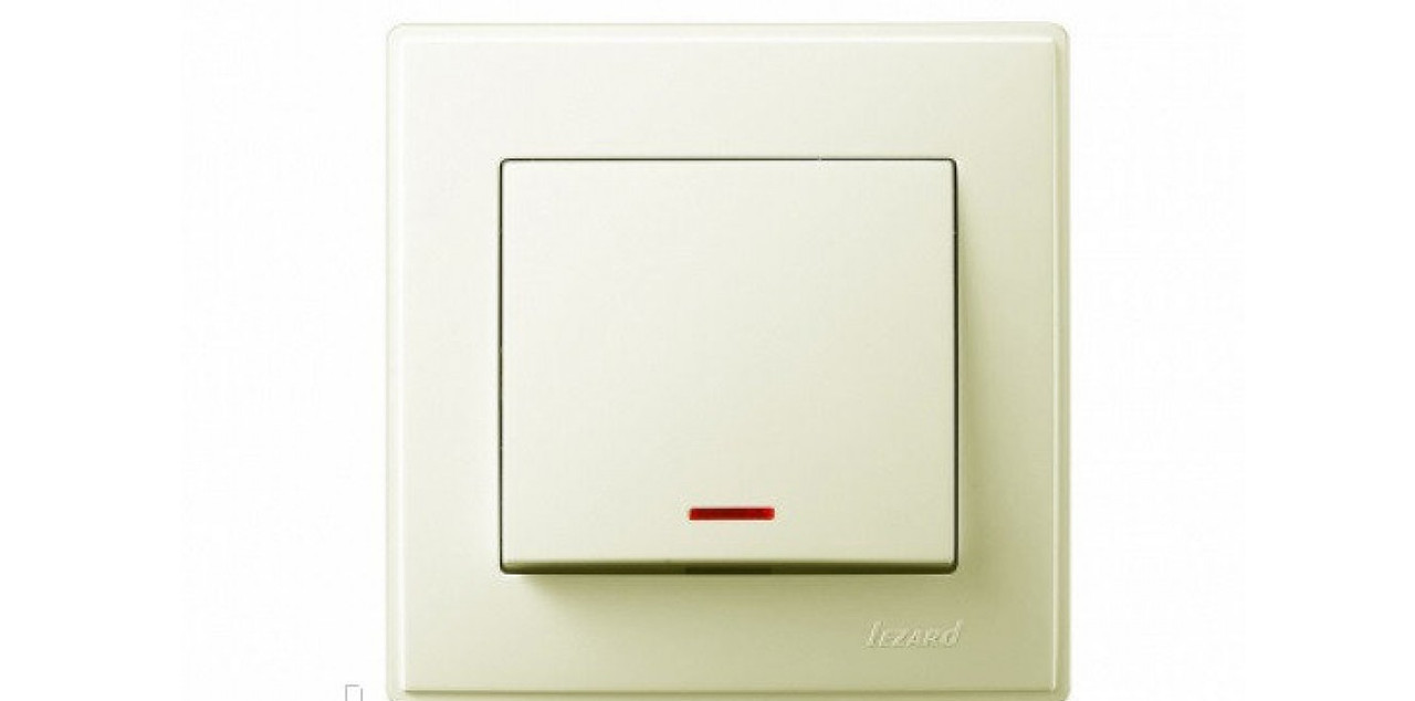 LESYA КРЕМ Вимикач з підсвічуванням (арт. 705-0303-111), фото 1