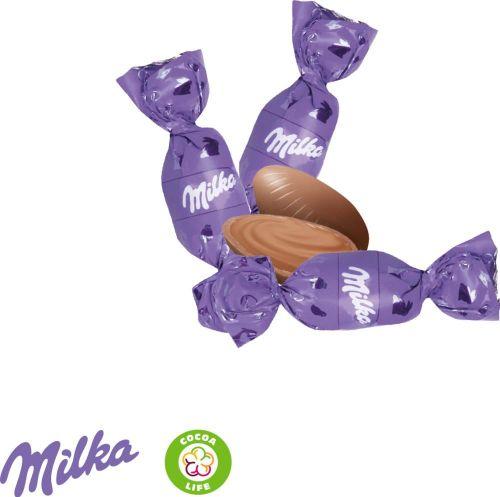 Шоколадные конфеты Milka Feine Eier в форме яичка, ведро 900 г. - фото 3 - id-p1396154064