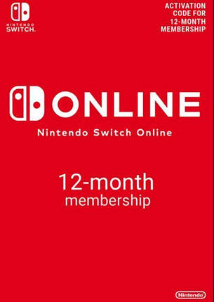 Nintendo Switch Online Membership, 12 місяців (EU-регіон), фото 1