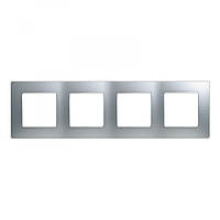 Рамка 4-а ETIKA алюміній (арт. 672554)