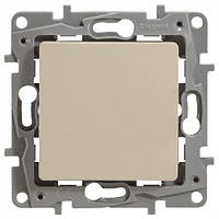 Вимикач 1-кл.  прохідний ETIKA сл.кістка (арт. 672305)