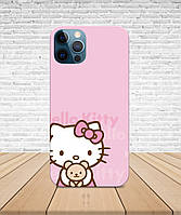 Матовый Чехол iPhone 12 Pro Max В стиле Hello Kitty с принтом