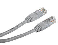 Кабель сетевой RJ45 1.5м Cablexpert PP12-1.5M, серый (витая пара)