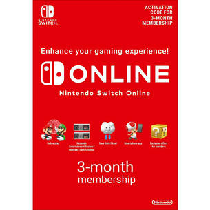 Nintendo Switch Online Membership, 3 місяці (EU-регіон), фото 1