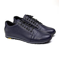 Синие мужские кожаные кроссовки кеды повседневные обувь больших размеров Rosso Avangard Gushe Blu Floto BS