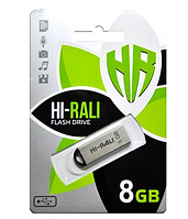 Флеш пам'ять USB Hi-rali 8GB metal