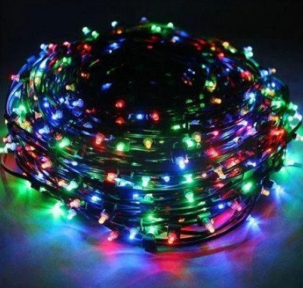 Гірлянда 200LED (ПП) 18м Мікс (RD-7130), Новорічна бахрама, Світлодіодна гірлянда, Вулична гірлянда