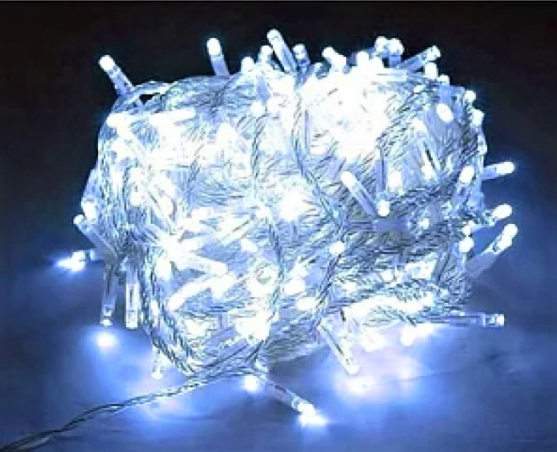 Гірлянда 100LED (СП) 9м Білий (RD-7139), Новорічна бахрама, Світлодіодна гірлянда, Вулична гірлянда