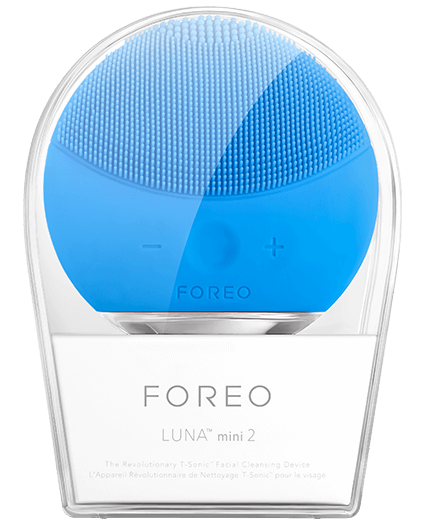 Електрична щітка | масажер для очищення шкіри обличчя Foreo LUNA Mini 2, Синій